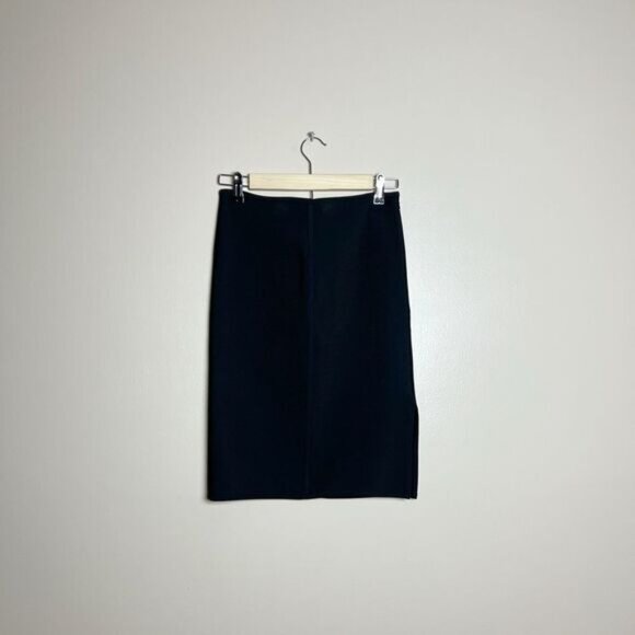 CLEARANCE! Black Hervé Leger Vintage Sheath Skirt Size M EUC - Picture 2 of 4